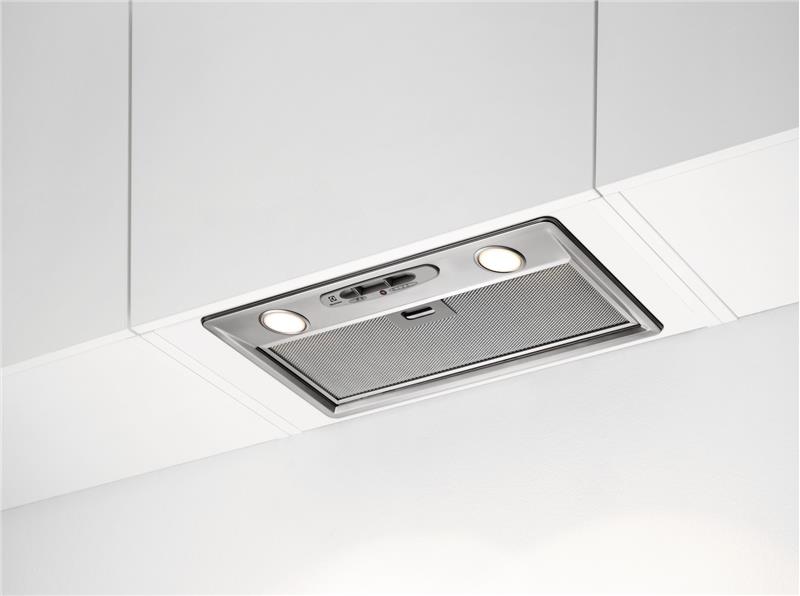 Витяжка Electrolux вбудована, 52см, 600м.куб/год., нерж