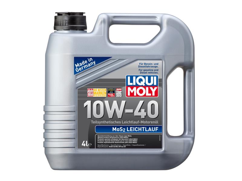 Олива моторна Liqui Moly MoS2 Leichtlauf 10W-40 4л (LIM1917) (6948)