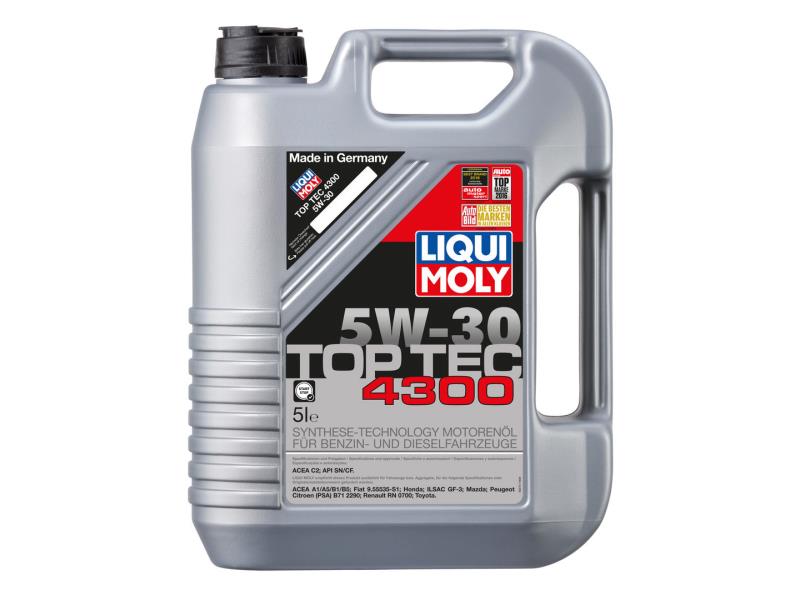 Олива моторна Liqui Moly Top Tec 4300 5W-30 5л (LIM8031) (2324)