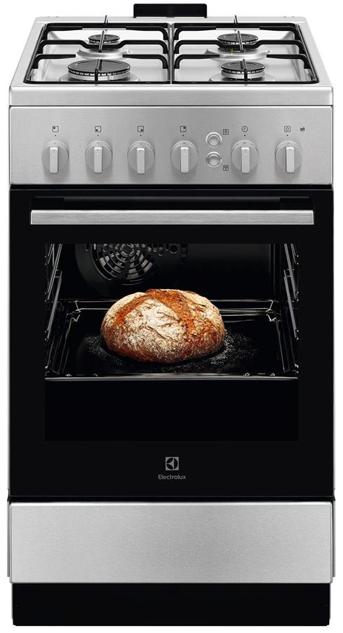 Плита Electrolux газова, 57л, 50x60см, нерж
