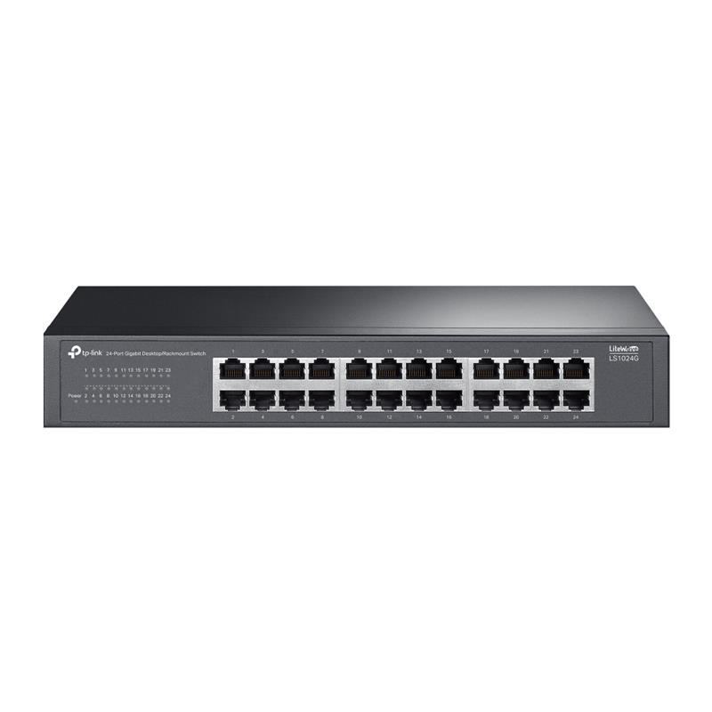 Комутатор TP-LINK LS1024G 24xGE, Некерований