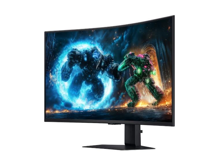 Монітор Samsung 37" G7 G75F 4K HDMI, DP, USB, VA, 3840x2160, 165Hz, 1ms