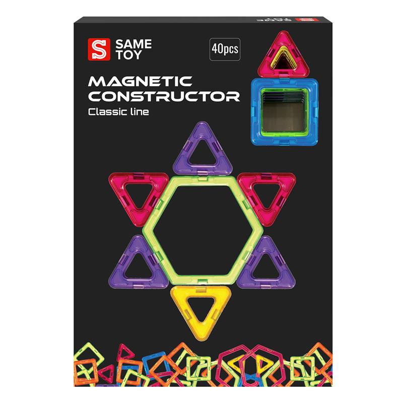 Конструктор магнітний Same toy Classic line 40ел