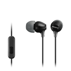 Навушники In-ear Sony MDR-EX15AP 3.5 mini-jack, Mic, Чорний
