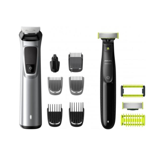 Триммер универсальный Philips Multigroom и OneBlade «12-в-1» MG9710/90