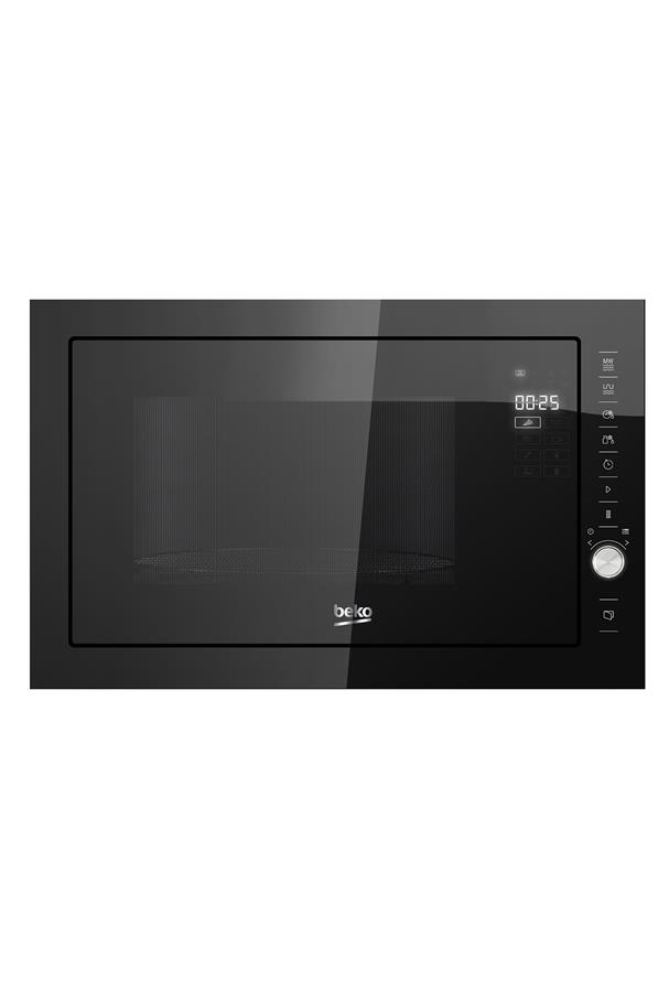 Встраиваемая микроволновая печь Beko MGB25333BG -25 л/900 Вт + 1000 Вт гриль/сенсор/черная