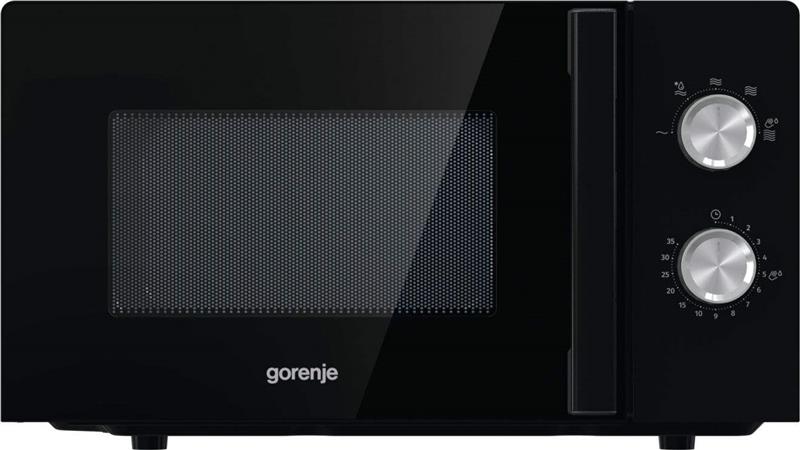 Мікрохвильова піч Gorenje, 17л, мех. керув., 700Вт, чорний