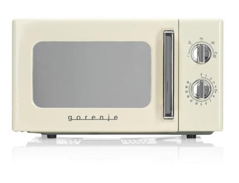 Мікрохвильова піч Gorenje, 20л, мех. керув., 700Вт, гриль, бежевий