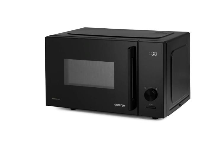 Мікрохвильова піч Gorenje, 23л, електр. керув., 800Вт, дисплей, 20 програм, інвертор, чорний