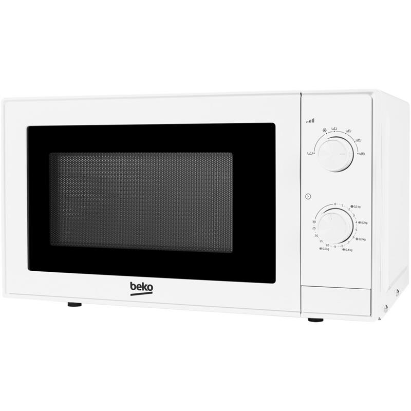 Микроволновая печь соло Beko MOC20100W - 20л./700Вт/механика/белый