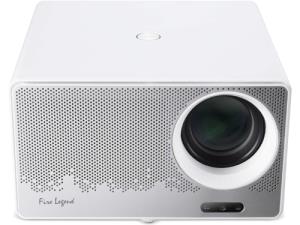Проєктор AOpen QU80GTV FHD, 800 lm, LED, 1.27, WiFi, сірий, GoogleTV