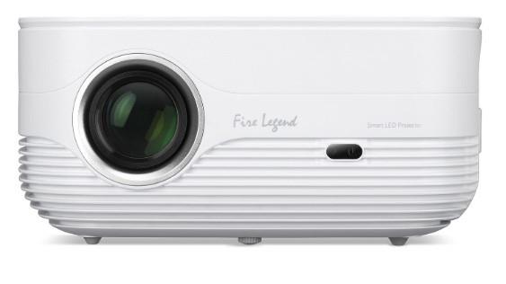Проєктор AOpen QF81 FHD, 800 lm, LED, 1.26, WiFi, сірий, Whale TV