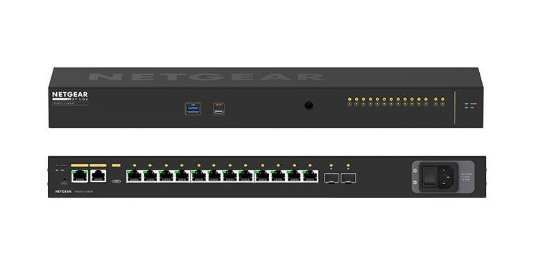 Комутатор NETGEAR M4250-12M2XF (MSM4214X), 12x100M/1G/2.5GE, 2xSFP+, керований L2