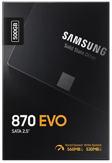 Накопичувач SSD Samsung 2.5" 500GB SATA 870EVO