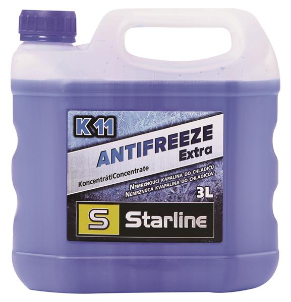 Антифриз Starline Extra K11 G-11 концентрат синій -74°C 3л (NA K11-3)