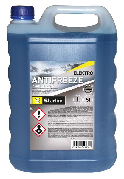 Антифриз Starline Elektro синій -36°C 5л (NA KE-5)