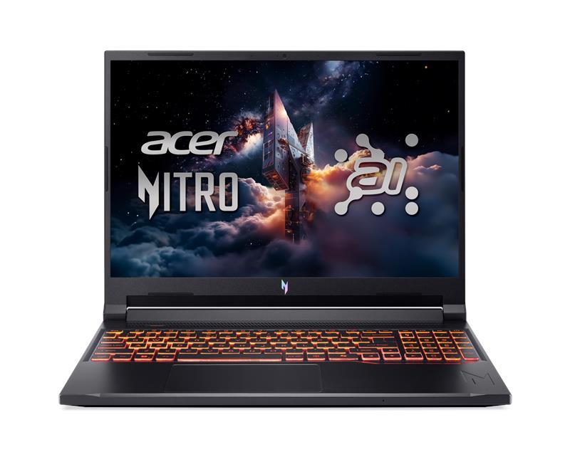 Ноутбук Acer Nitro V 16 ANV16-42 16" WUXGA IPS, AMD R5-240, 16GB, F512GB, NVD3050-6, Lin, чорний