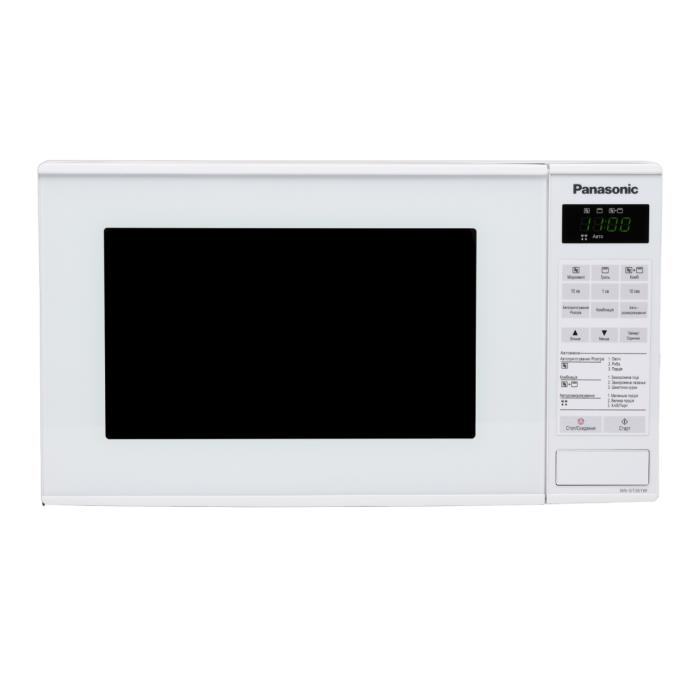 Мікрохвильова піч Panasonic, 20л, 800Вт, гриль, дисплей, білий