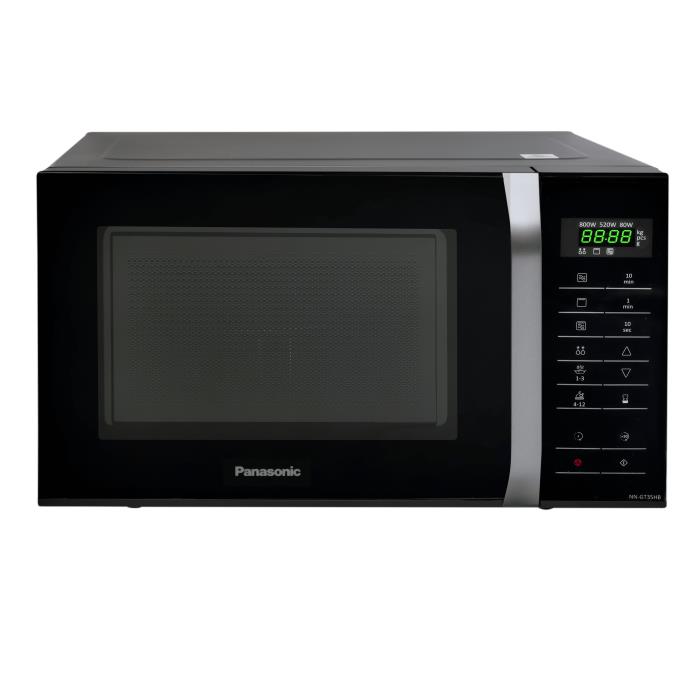 Мікрохвильова піч Panasonic, 23л, 800Вт, гриль, дисплей, чорний