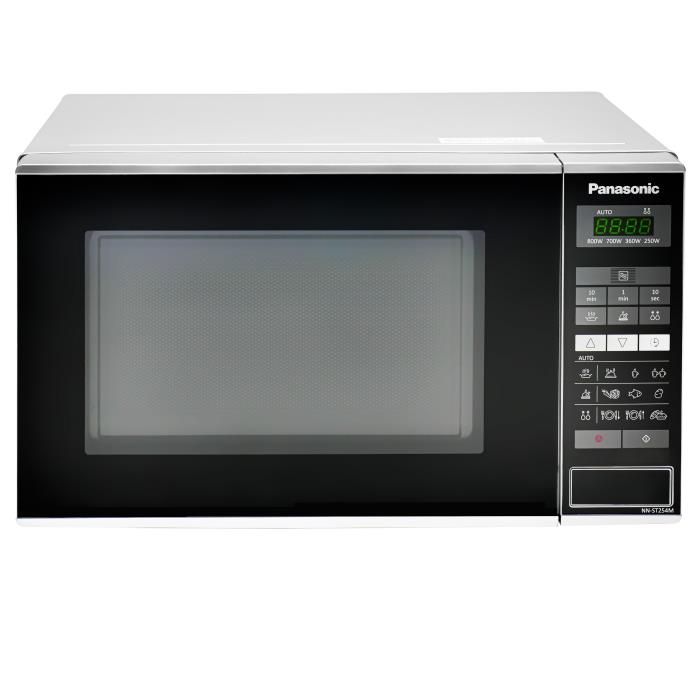 Мікрохвильова піч Panasonic, 20л, 800Вт, дисплей, відкр.кнопкою, нерж
