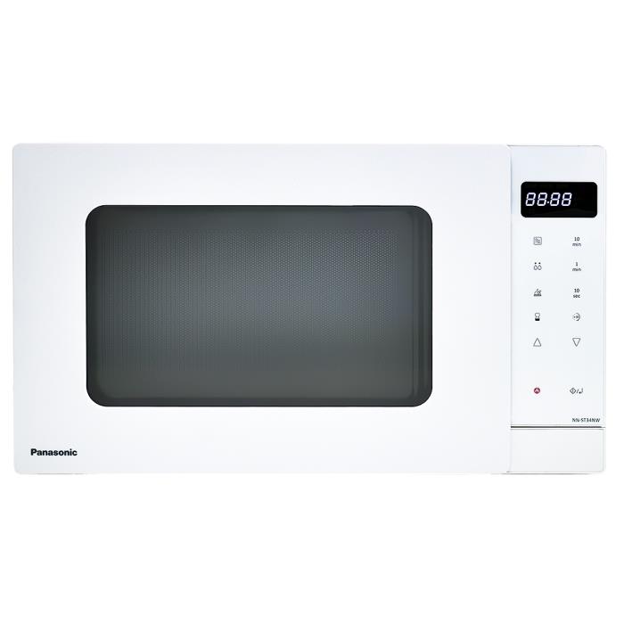 Мікрохвильова піч Panasonic, 25л, 900Вт, дисплей, відкр.кнопкою, білий