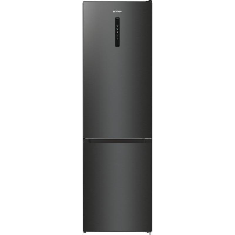 Холодильник з нижн. мороз. камерою Gorenje NRK620EABXL4, 200х60х60см, 2 двері, 235( 96)л, А++, Total NF , Зона св-ті, Зовн. Дисп
