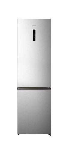 Холодильник з нижн. мороз. камерою Gorenje, 200х60х60см, 2 двері, 238(98)л, А+, NF+, Зона св-ті, Зовн. Дисп, сірий