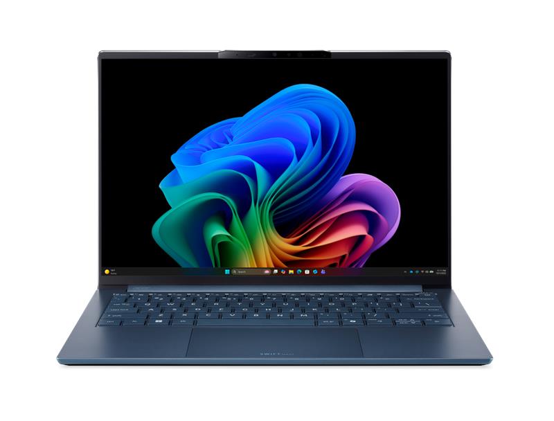 Ноутбук Acer Swift Go 14 AI SFG14-I71 14" WUXGA OLED, Intel U7-355, 16GB, F512GB, UMA, Win11, синій