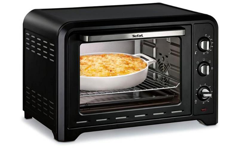 Піч електрична Tefal Optimo, 39л, 2000Вт, механіч., гриль, конвенція, всередині, чорна