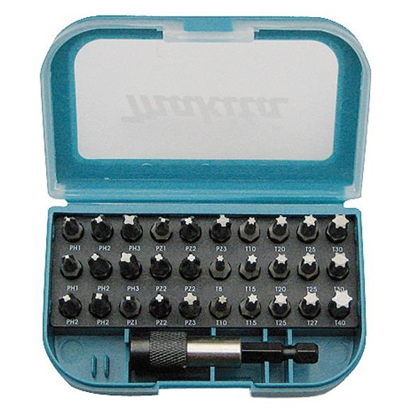 Біти Makita бітотримач, PH,PZ,T, 25мм, кейс, набір 31шт