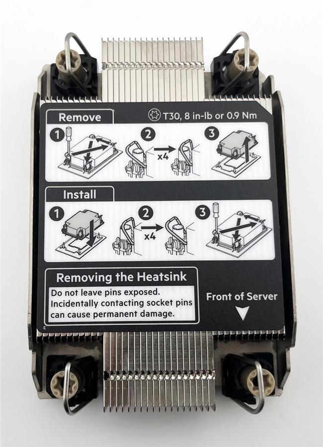 Радіатор HPE ProLiant DL3X0 Gen11 1U Standard Heat Sink Kit