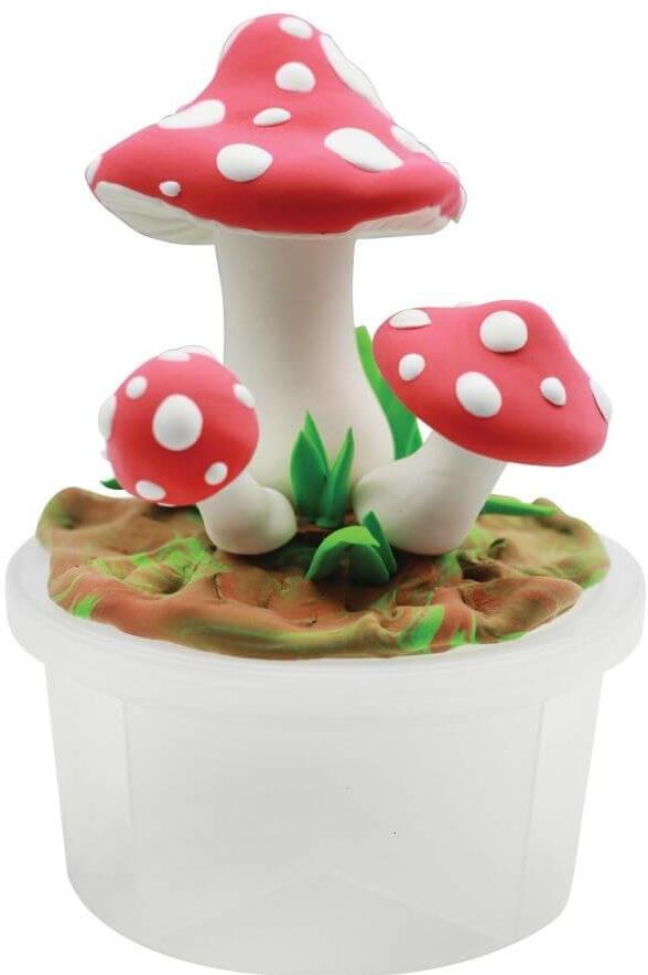 Масса для лепки Paulinda Super Dough Happy land 75г Мухомор PL-081165-2