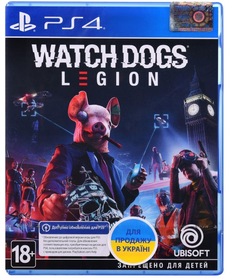 Игра PS4 Watch Dogs Legion [Blu-Ray диск]