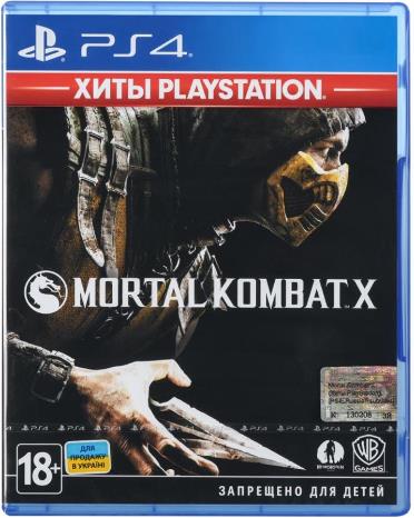 Игра PS4 Mortal Kombat X (Хиты PlayStation) [Blu-Ray диск]