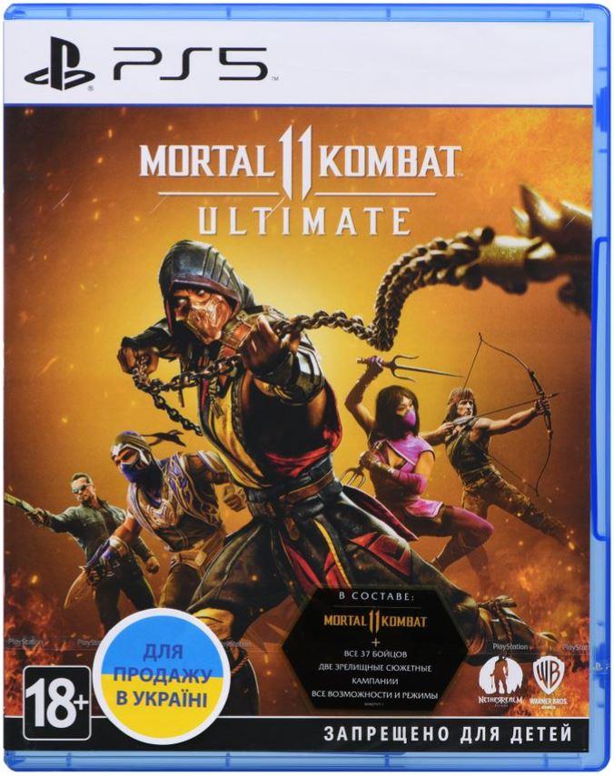 Игра PS5 Mortal Kombat 11 Ultimate Edition [Blu-Ray диск]