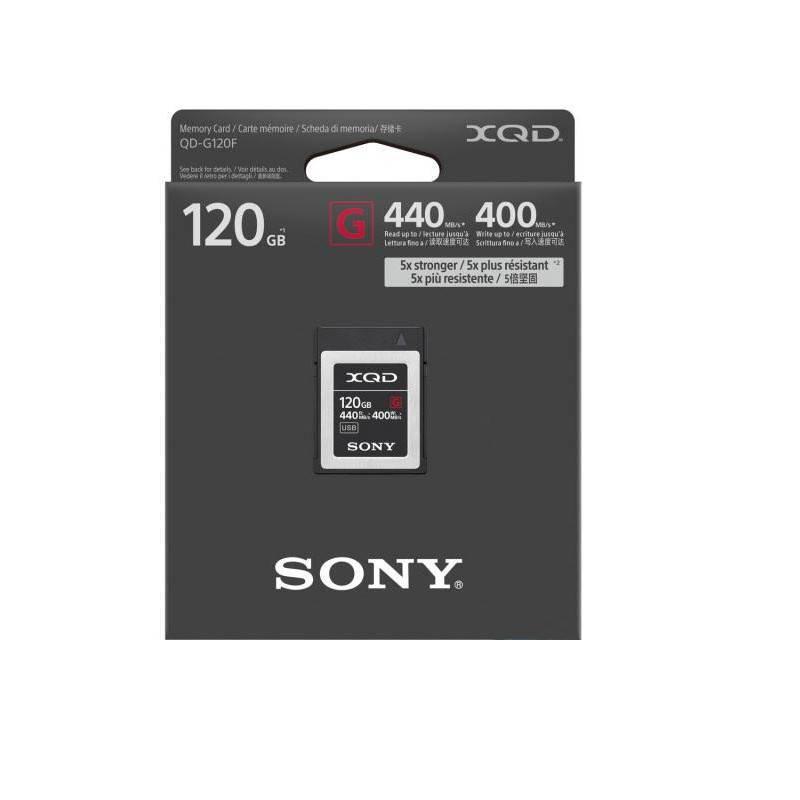 Карта памяти XQD Sony 120GB G Series R440MB/s W400MB/s