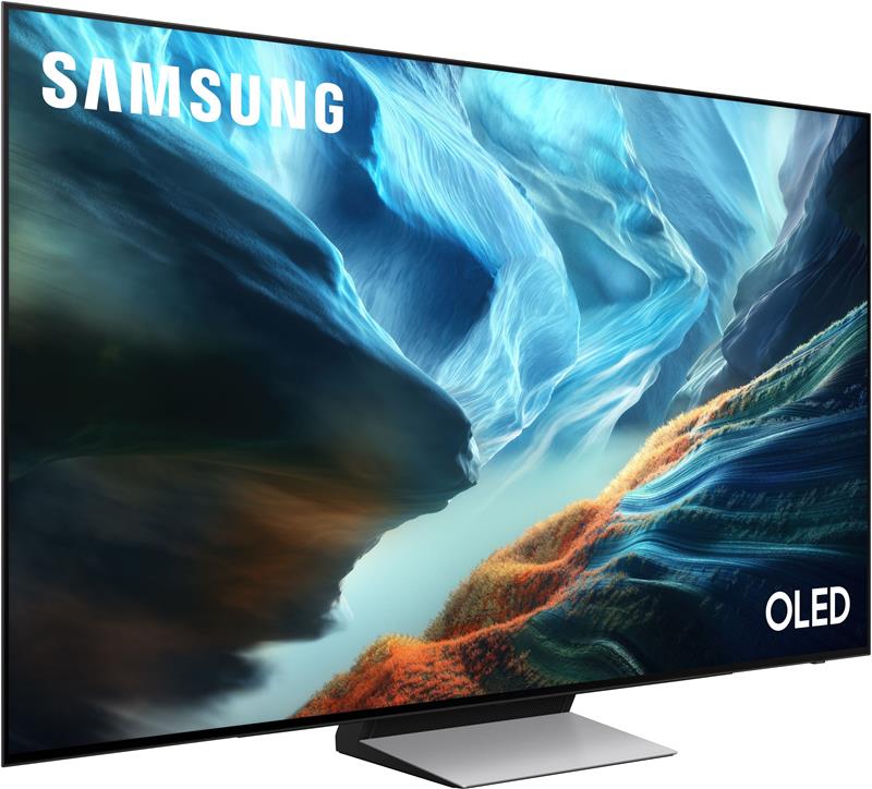 Телевізор 55" Samsung OLED 4K 165Hz VRR (100Hz Native) Smart Tizen Black