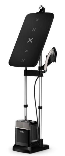 Прасувальна система Tefal IXEO Power, 2170Вт, 1100мл, паровий удар -350гр, постійна пара - 100гр, з дошкою для прасування, нерж. сталь, чорно-сірий