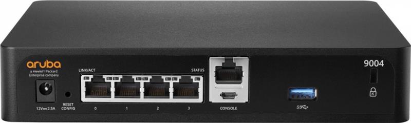 Шлюз HPE Aruba Gateway 9004, 4xGE, 2K Clients, 32 APs, 1Y Warranty