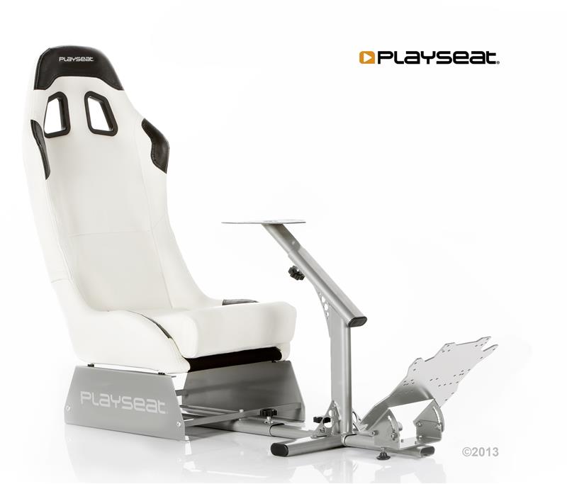 Кокпит с креплением для  руля и педалей Playseat® Evolution - White