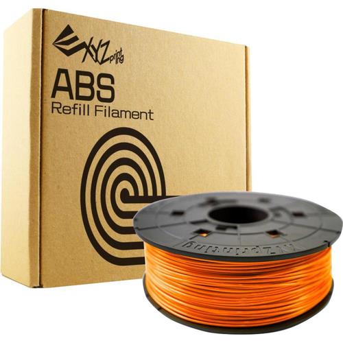Катушка с нитью 1.75мм/0.6кг ABS XYZprinting Filament для da Vinci, оранжевый