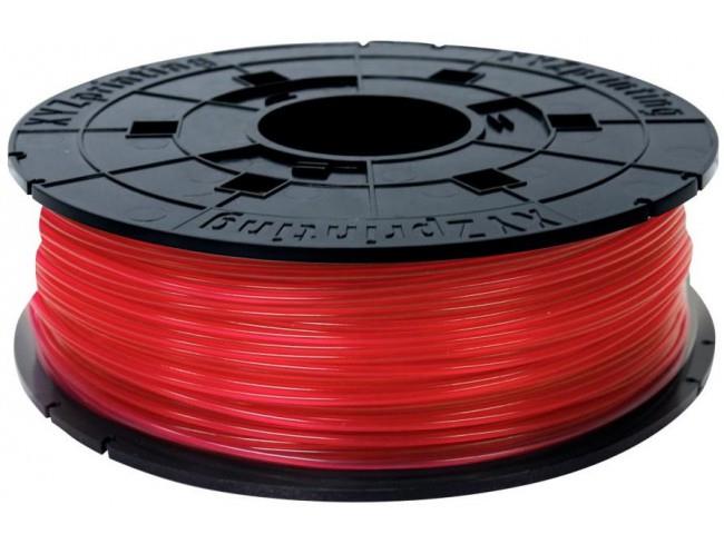 Катушка с нитью 1.75мм/0.6кг PLA(NFC) XYZprinting Filament для Junior, miniMaker, Nano, прозр.крас