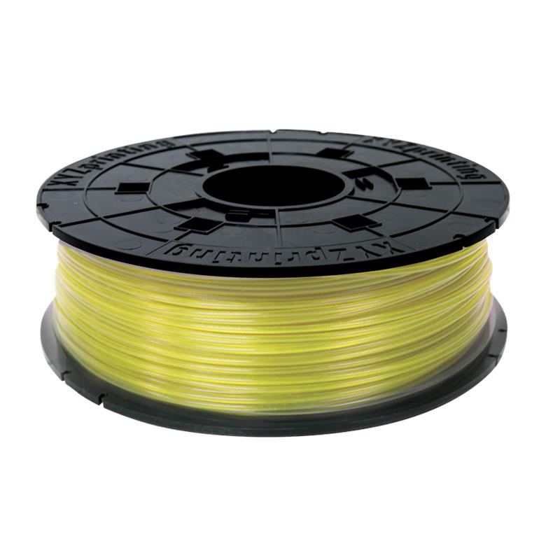 Катушка с нитью 1.75мм/0.6кг PLA(NFC) XYZprinting Filament для Junior, miniMaker, Nano, проз.желт.