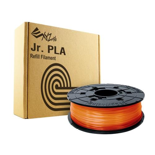 Катушка с нитью 1.75мм/0.6кг PLA(NFC) XYZprinting Filament для Junior, miniMaker, Nano, прозр.оран