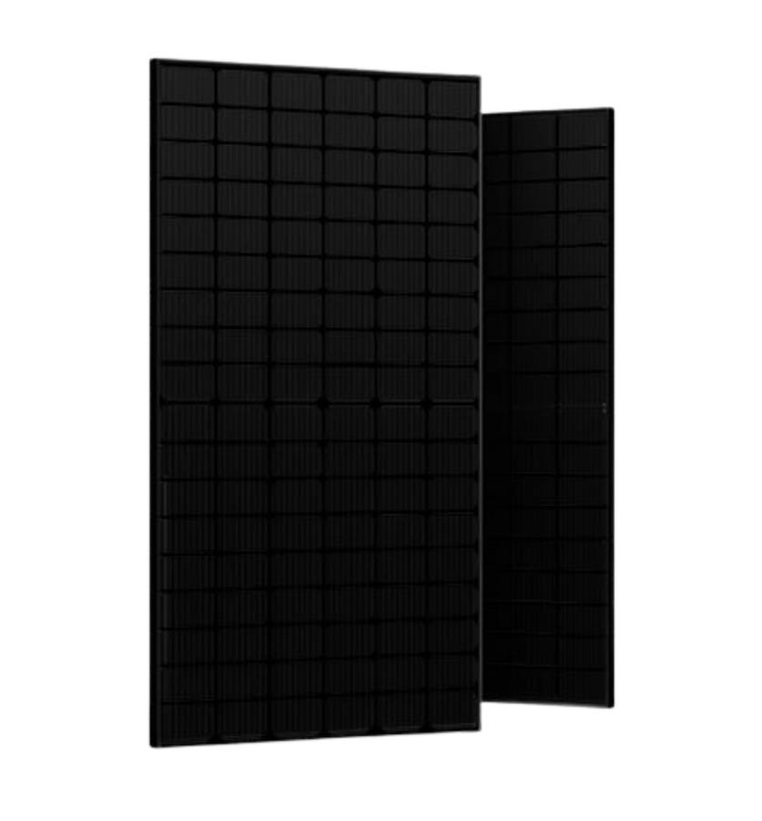 Фотоелектрична панель Ronma Solar RM-460W-182R/96TB-460W, Mono, TopCon, MBB, Halfcell, Bifacial, Full Black