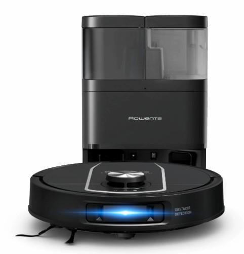 Робот-пилосос Rowenta миючий X-Plorer Serie 575 Max Standard, 10000ПаВт, h=10.5см, 0.22л, конт пил -0.3л, автон. робота до 120хв, чорний