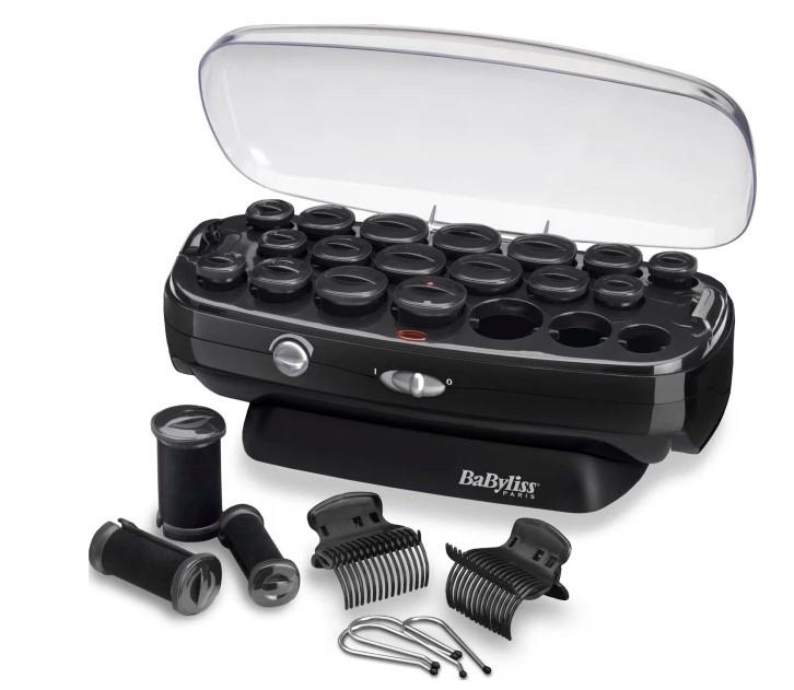 Термо бігуді Babyliss, 50Вт, 90-140 °C, кейс, кераміка, чорний