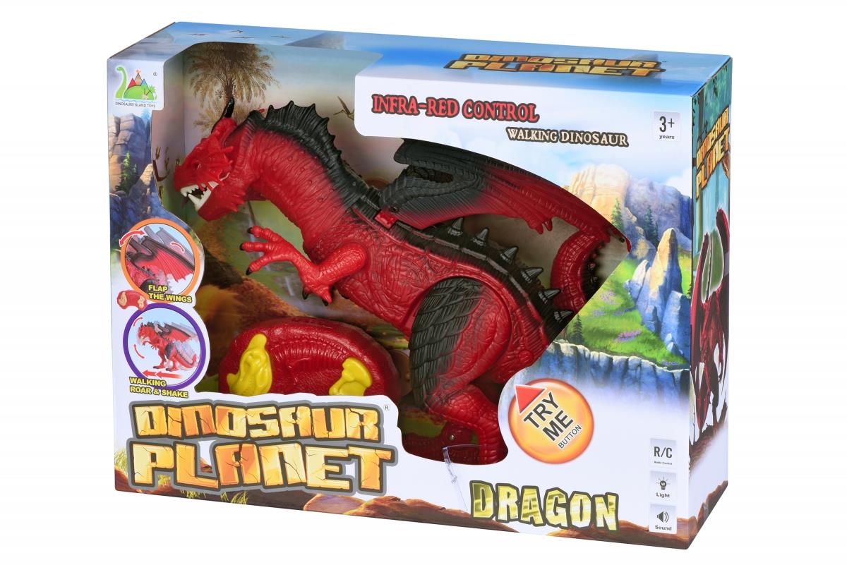 Динозавр Same Toy Dinosaur Planet Дракон (свет, звук) красный RS6139Ut