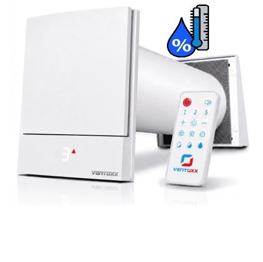 Рекуператор Ventoxx Harmony AeroMax 0.75м пульт ДК LED-індикація датчик вологості захисна кришка
