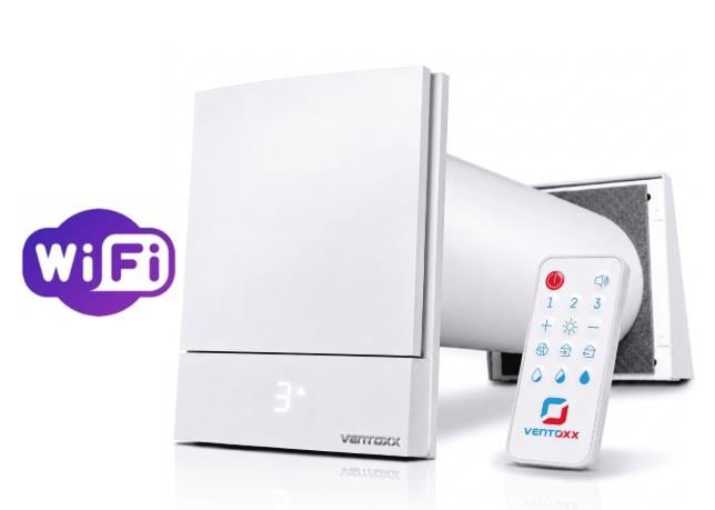 Рекуператор Ventoxx Harmony AeroMax Smart 0.75м Wi-Fi пульт ДК LED-індикація захисна кришка